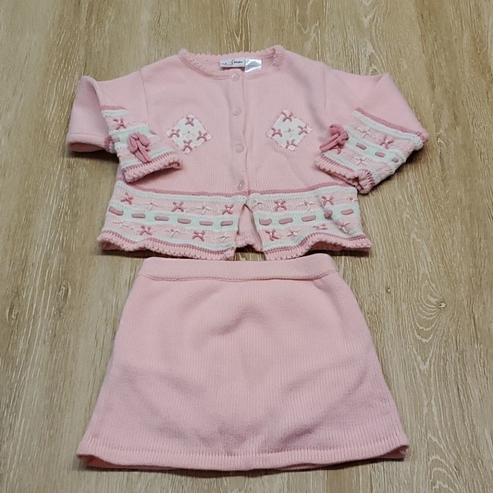 Girl's two piece sweater outfit